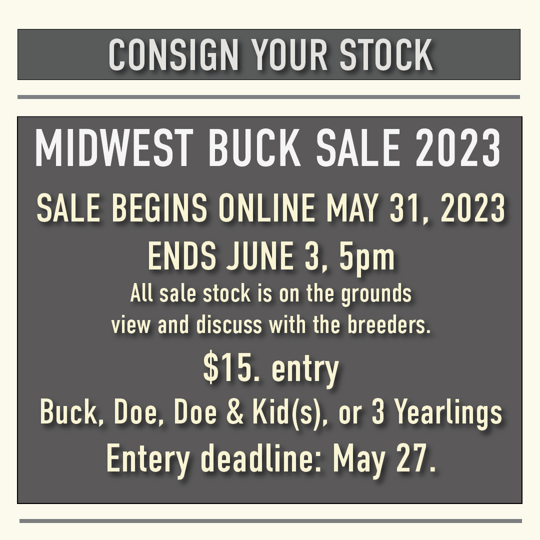 Midwest Buck Sale