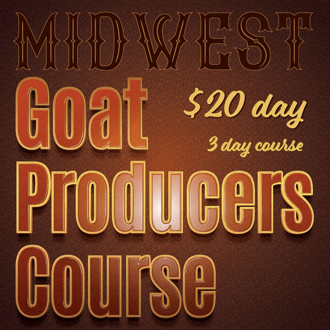 Goat Producers Course