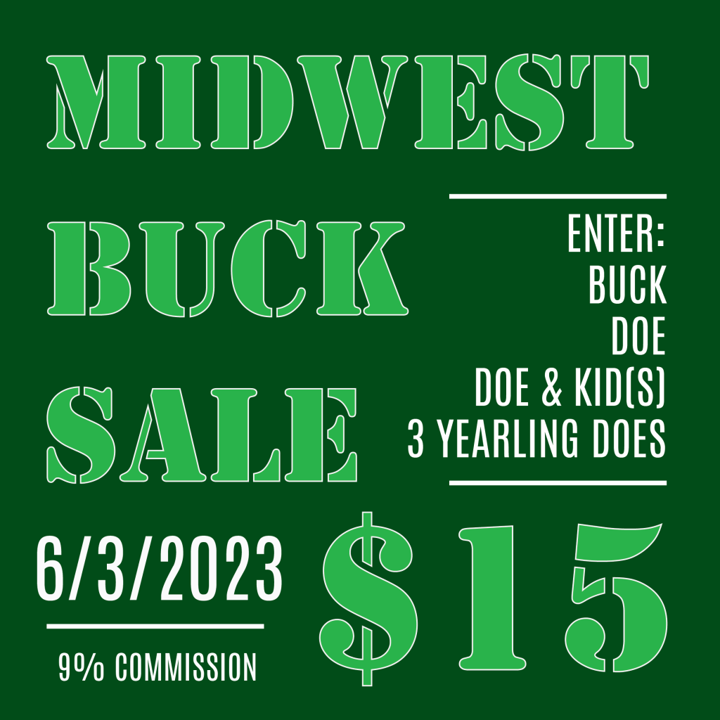 Midwest Buck Sale