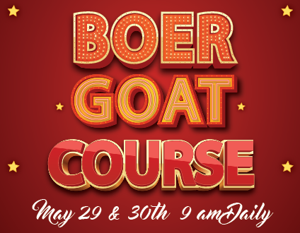 Boer Goat Course